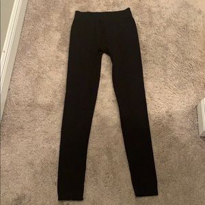 Anthropologie Sz Small Black Leggings